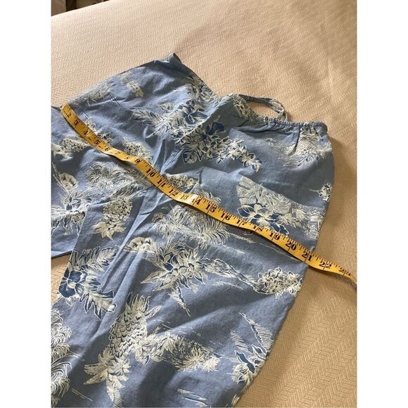 Vintage Capacity Hawaiian Print Culottes Capris S - Picture 7 of 11